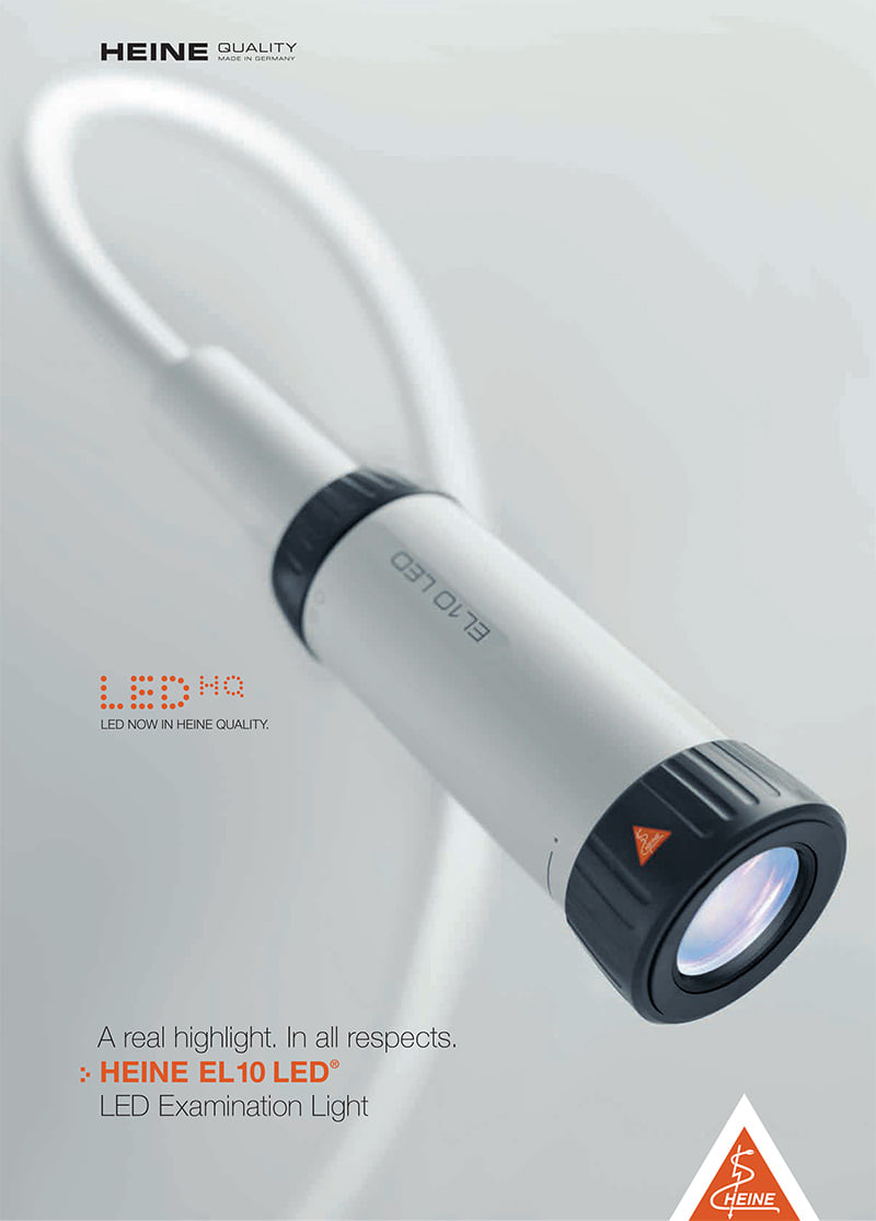 HEINE EL 10 LED onderzoekslamp
